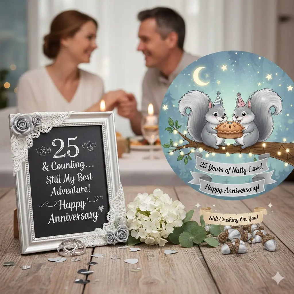 Cute 25th Anniversary Quotes