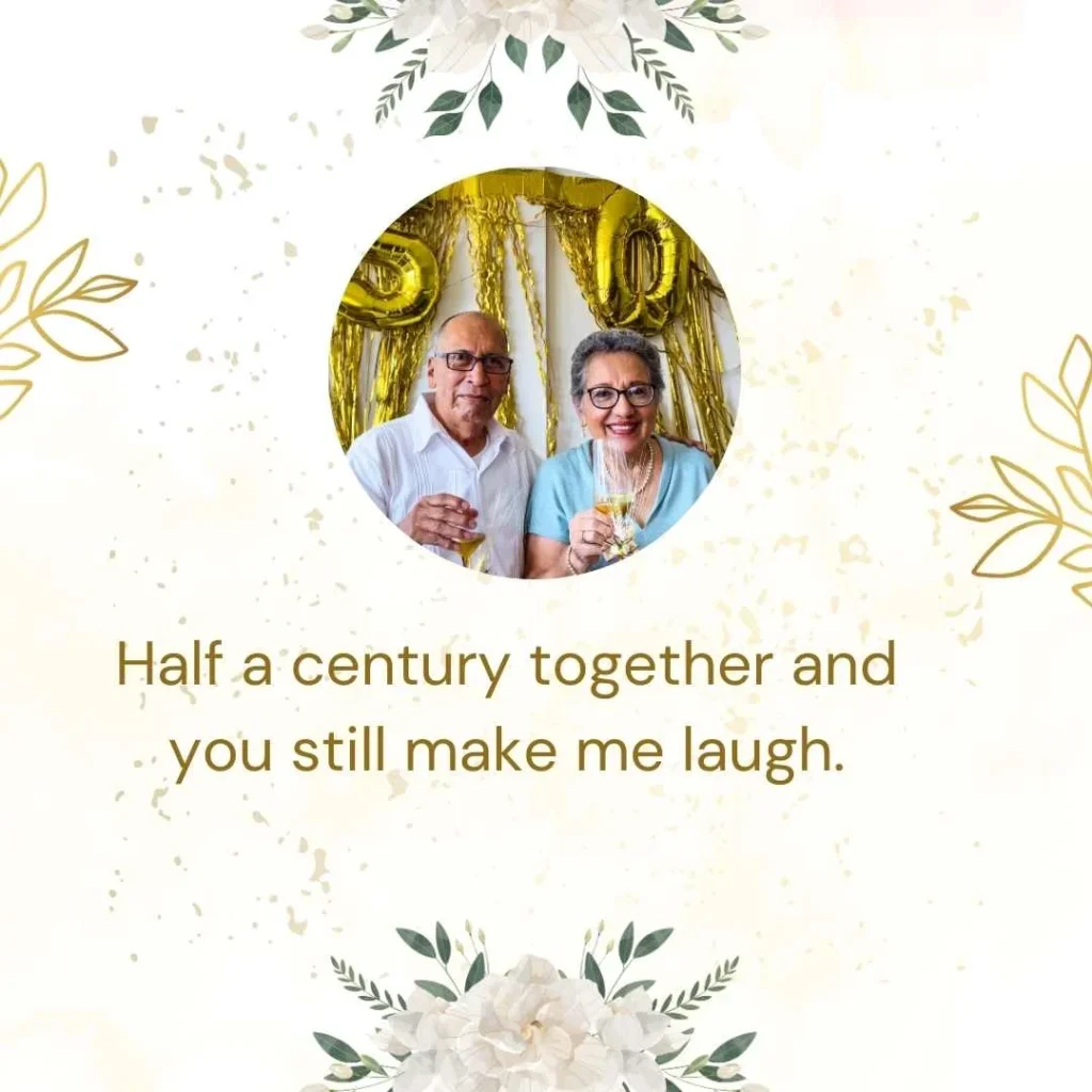 Funny 50th Wedding Anniversary