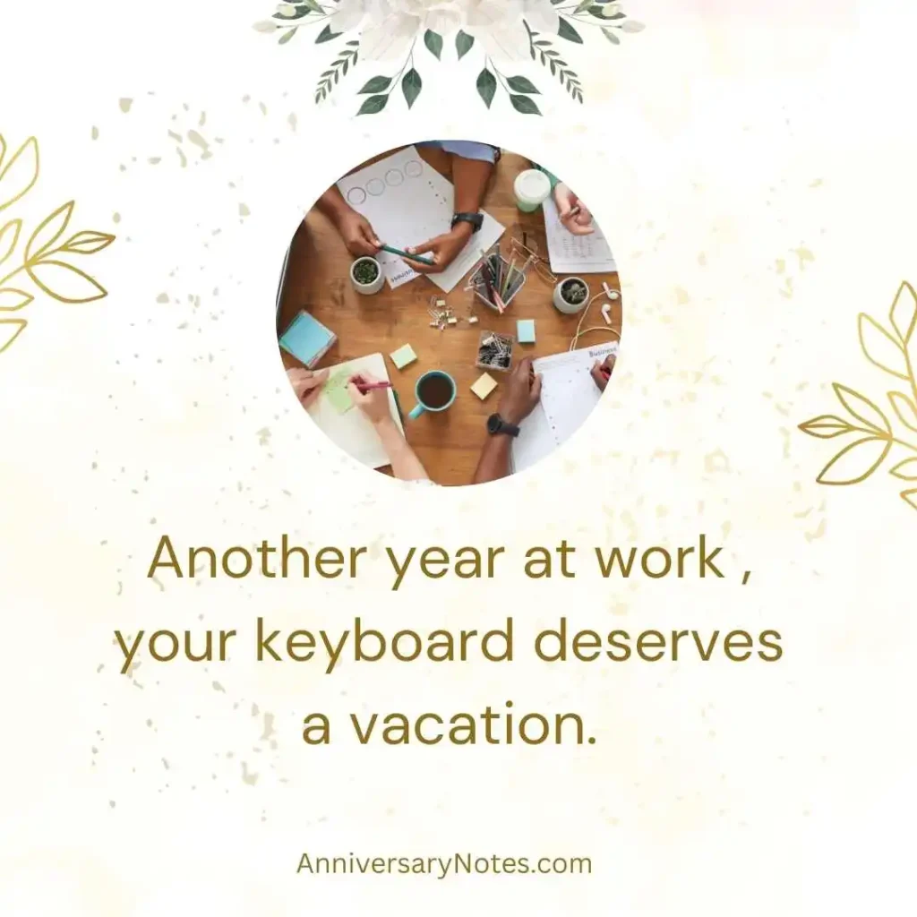 Happy Work Anniversary Funny