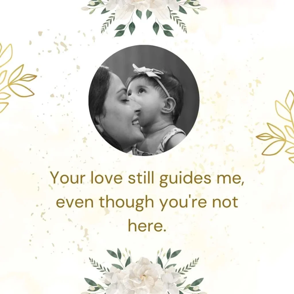 Heartfelt Mother Death Anniversary  