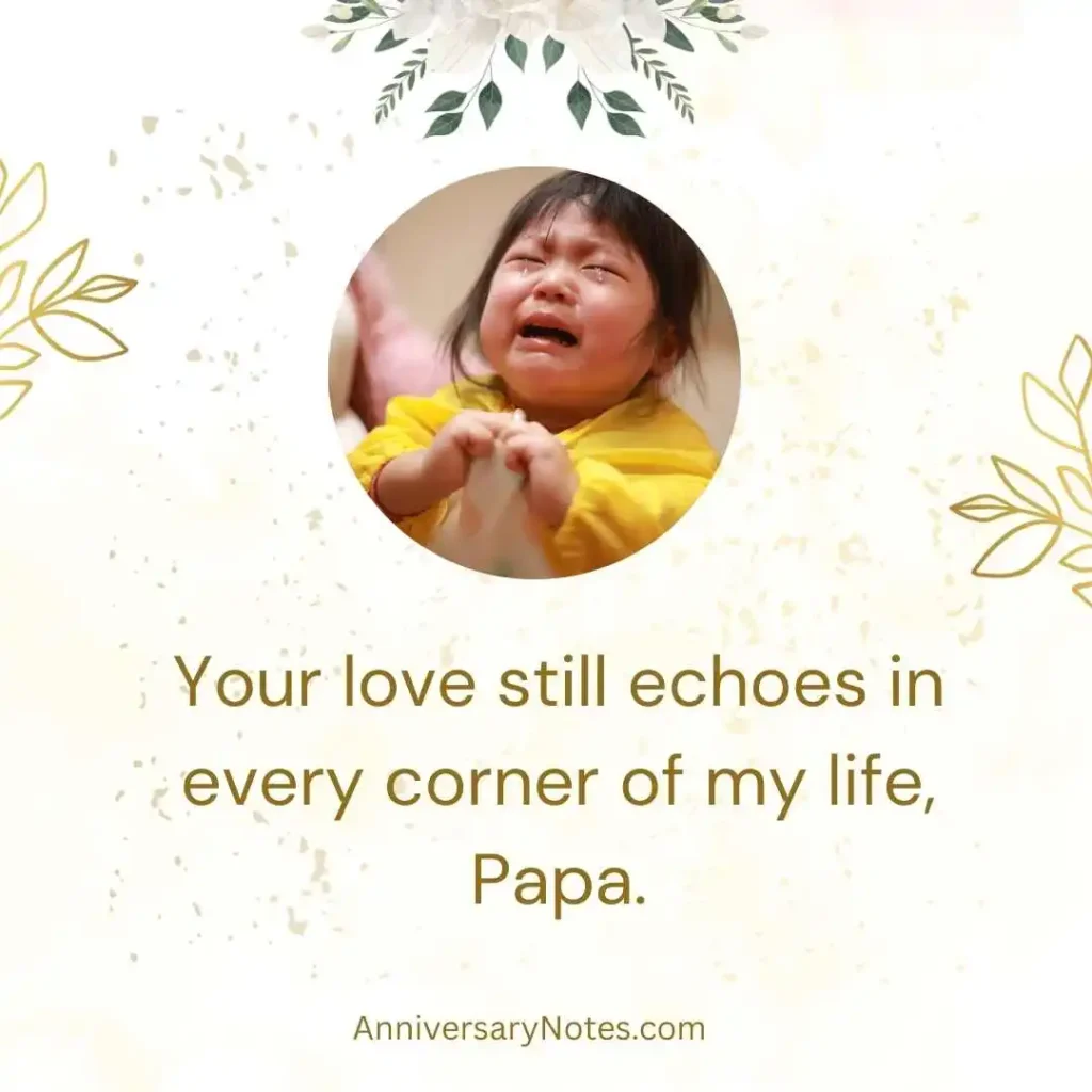 Papa Death Anniversary Quotes