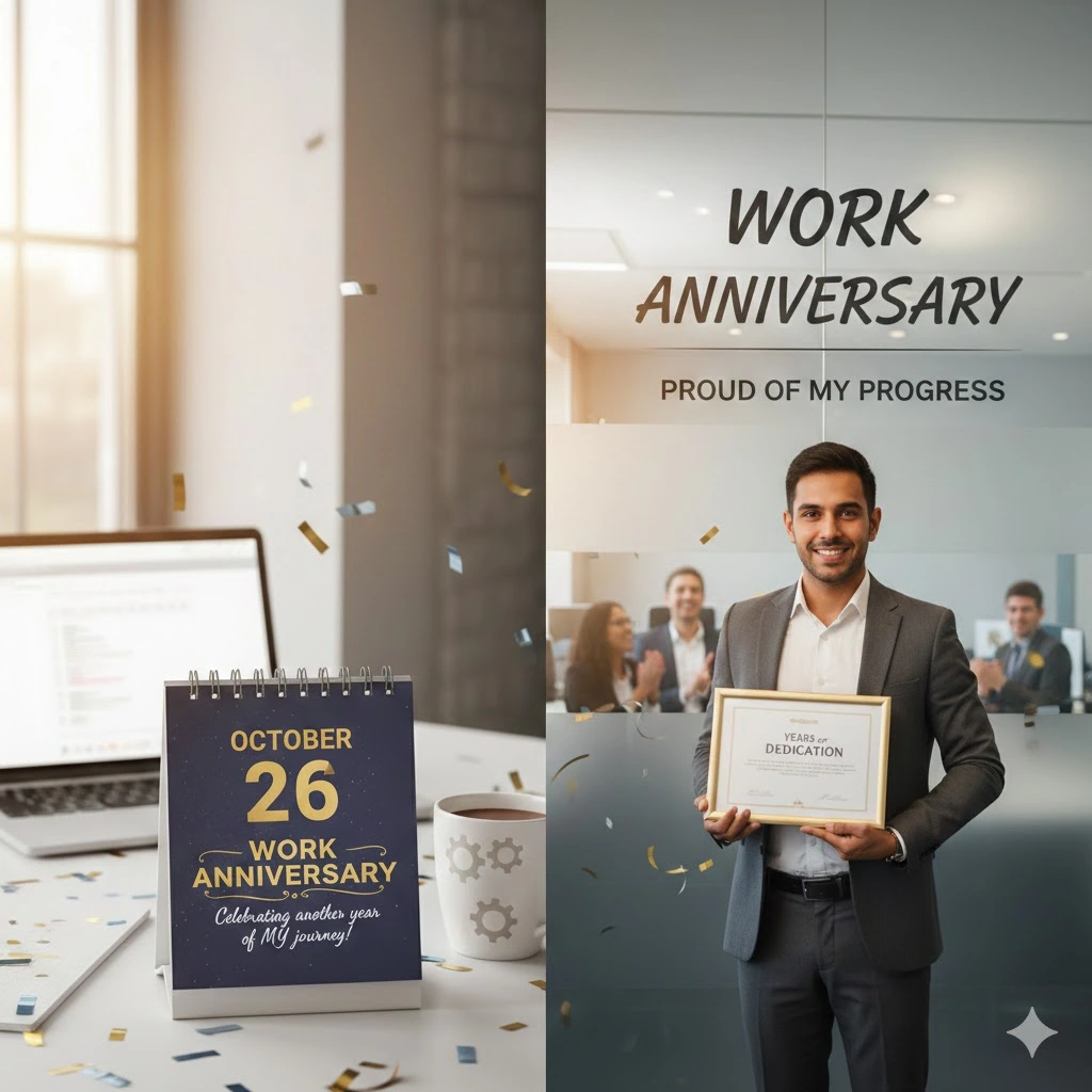 Work Anniversary Quotes For Myself