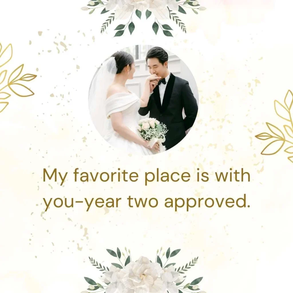 Cute 2nd Anniversary Captions