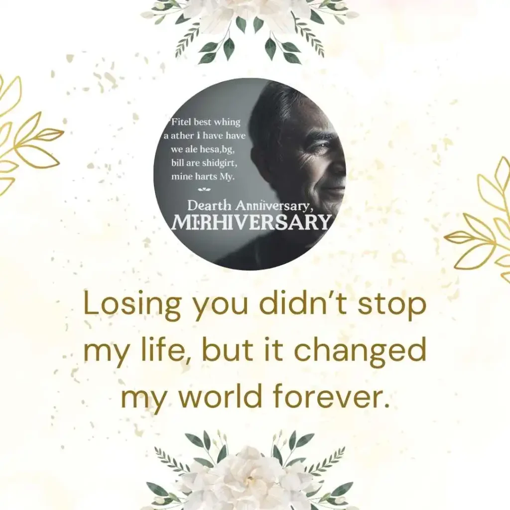 Death Anniversary Quotes for Father