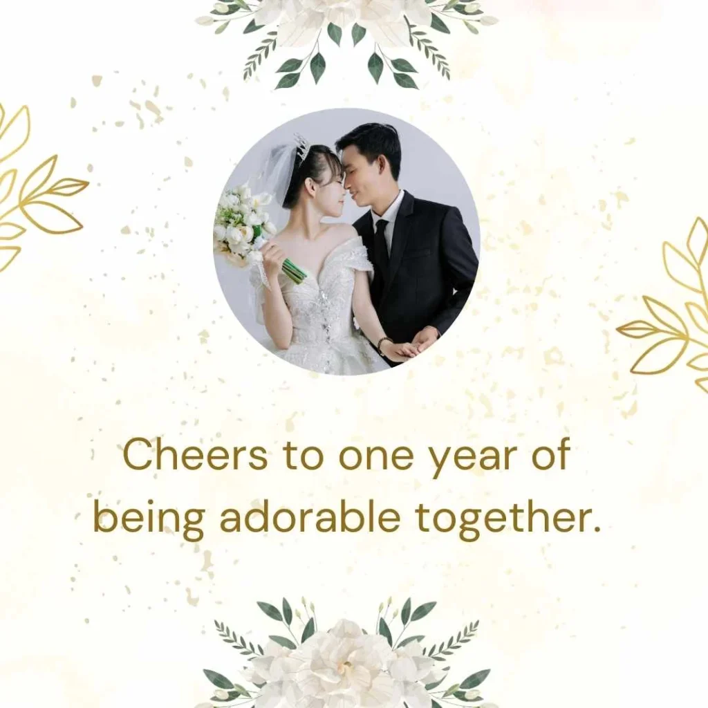 First Anniversary Quotes for Couples