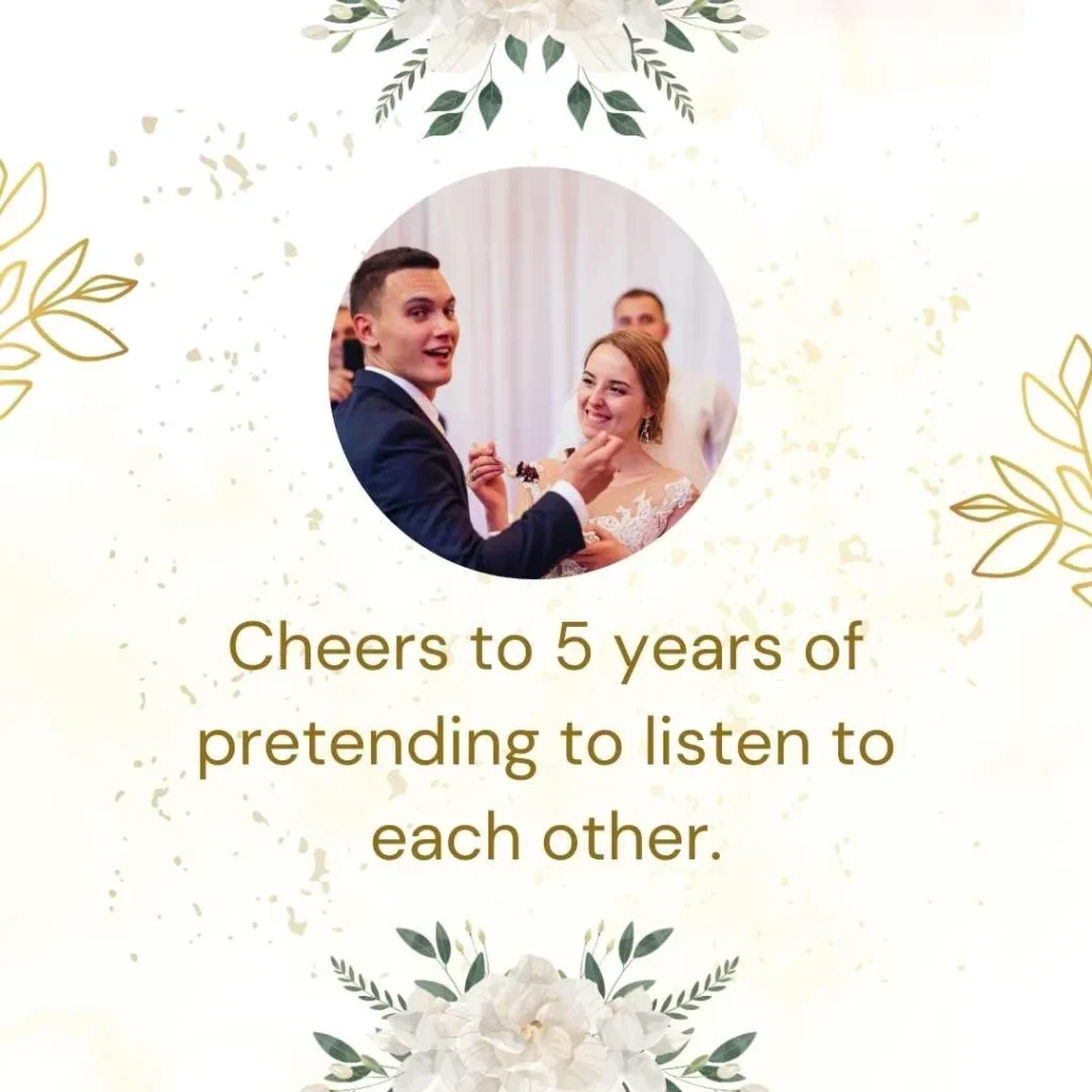 Funny 5 Year Anniversary Quotes