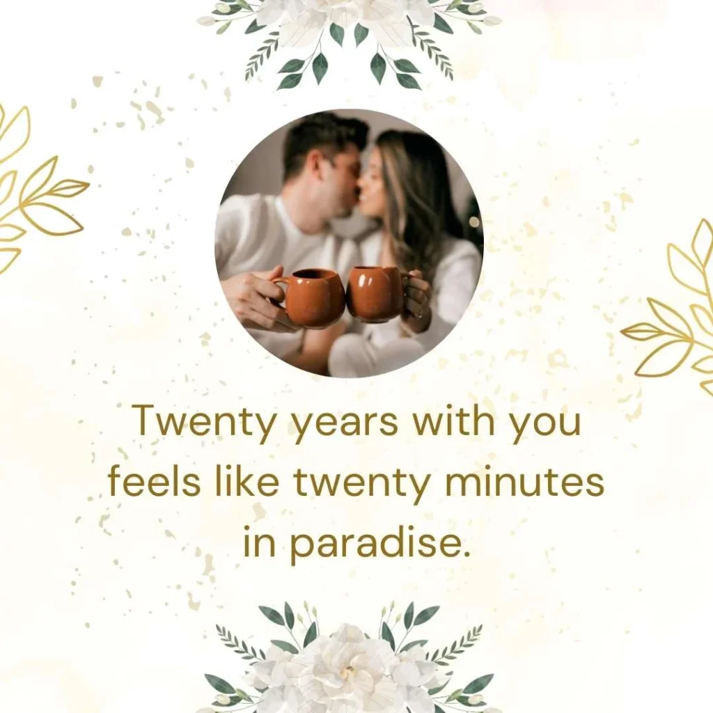 Romantic 20th Anniversary Quotes