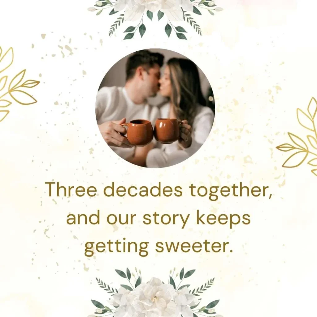 Romantic 30th Anniversary Quotes