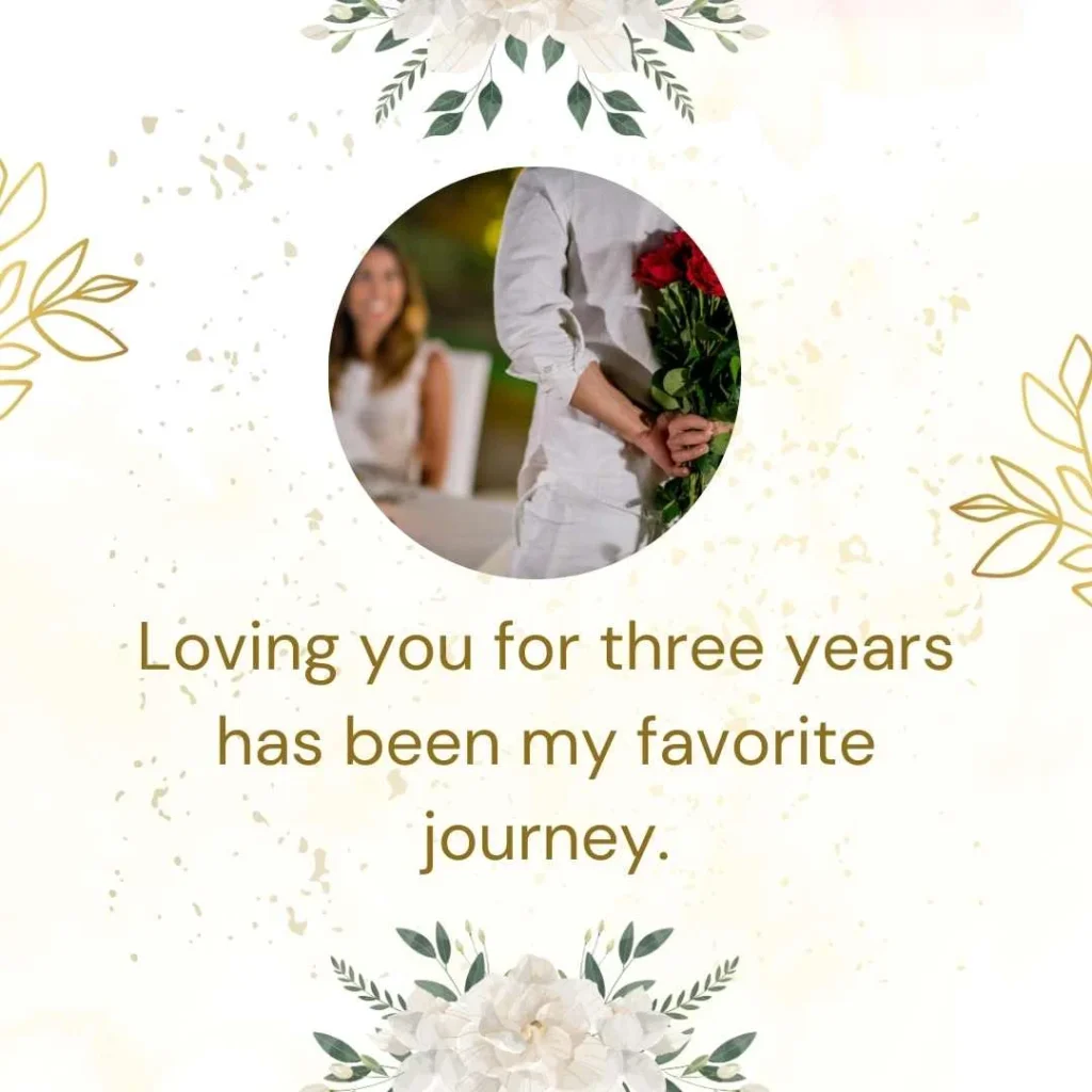 Romantic 3rd Anniversary Quotes
