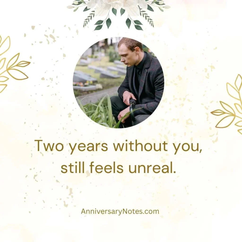 Short 2nd Death Anniversary Quotes