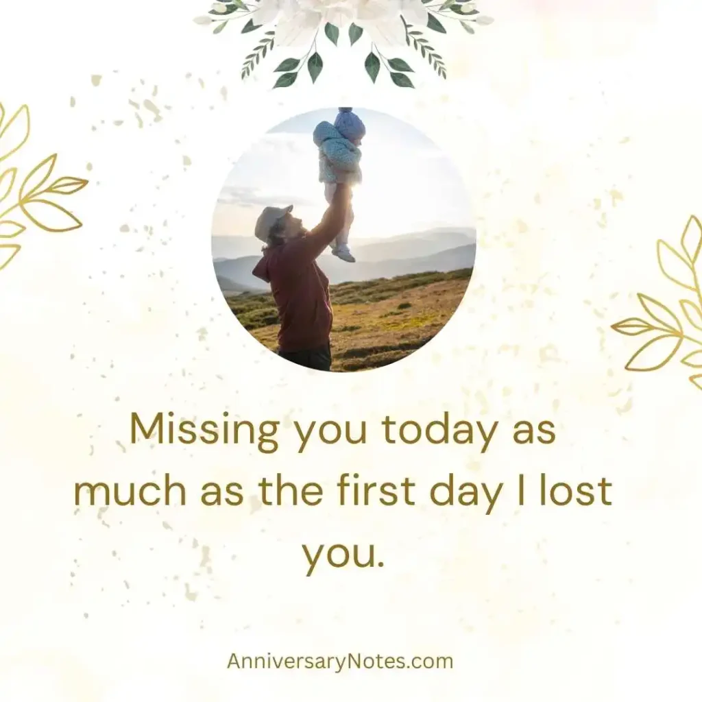 Short Father Death Anniversary Quotes