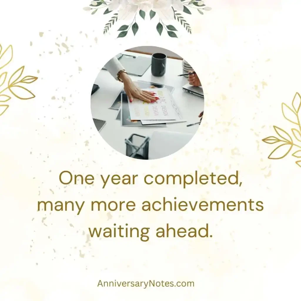 Successfully Completed One-Year Quotes