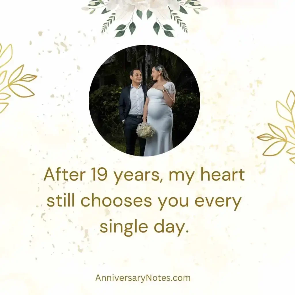 19 Years of Love Quotes