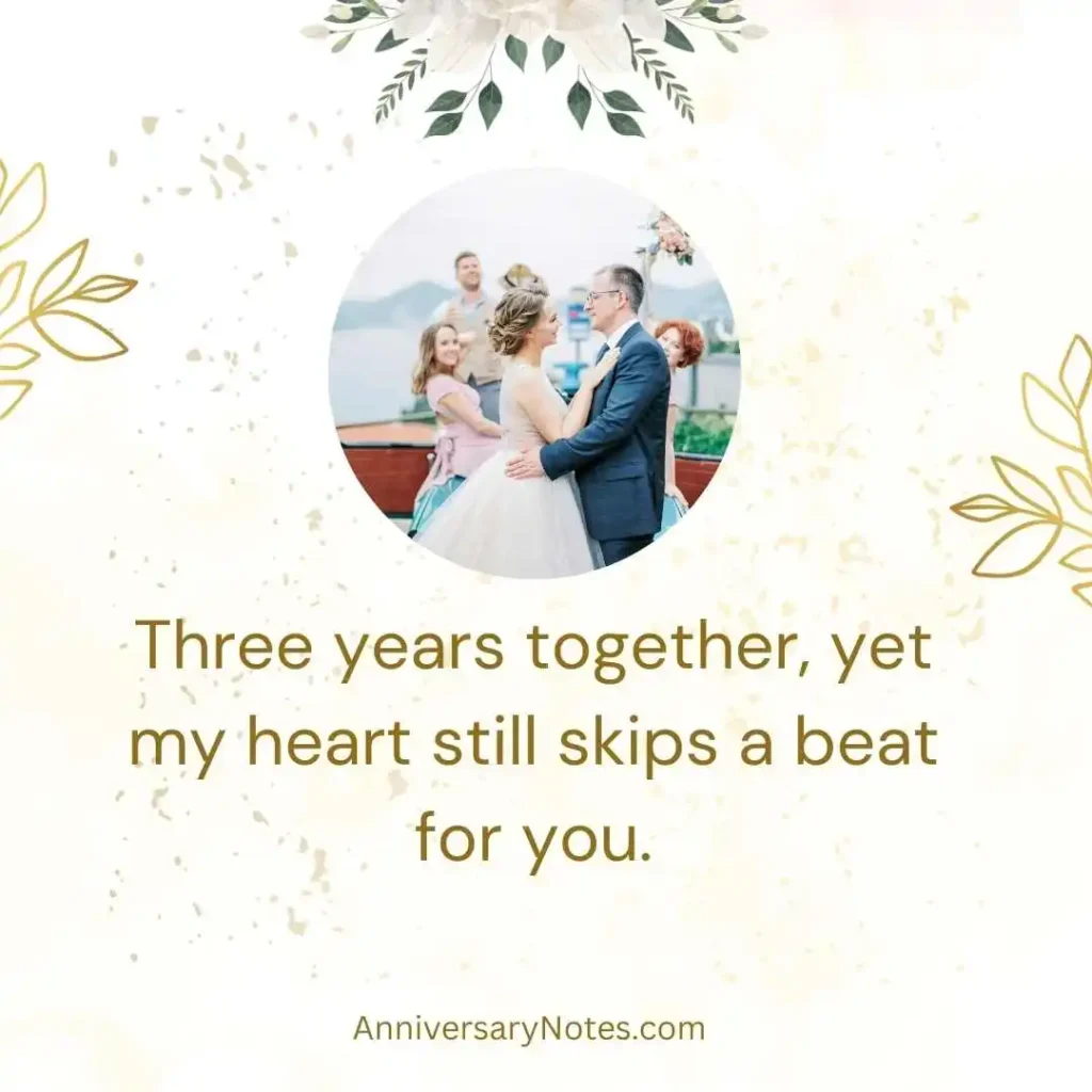3 Years With You Quotes