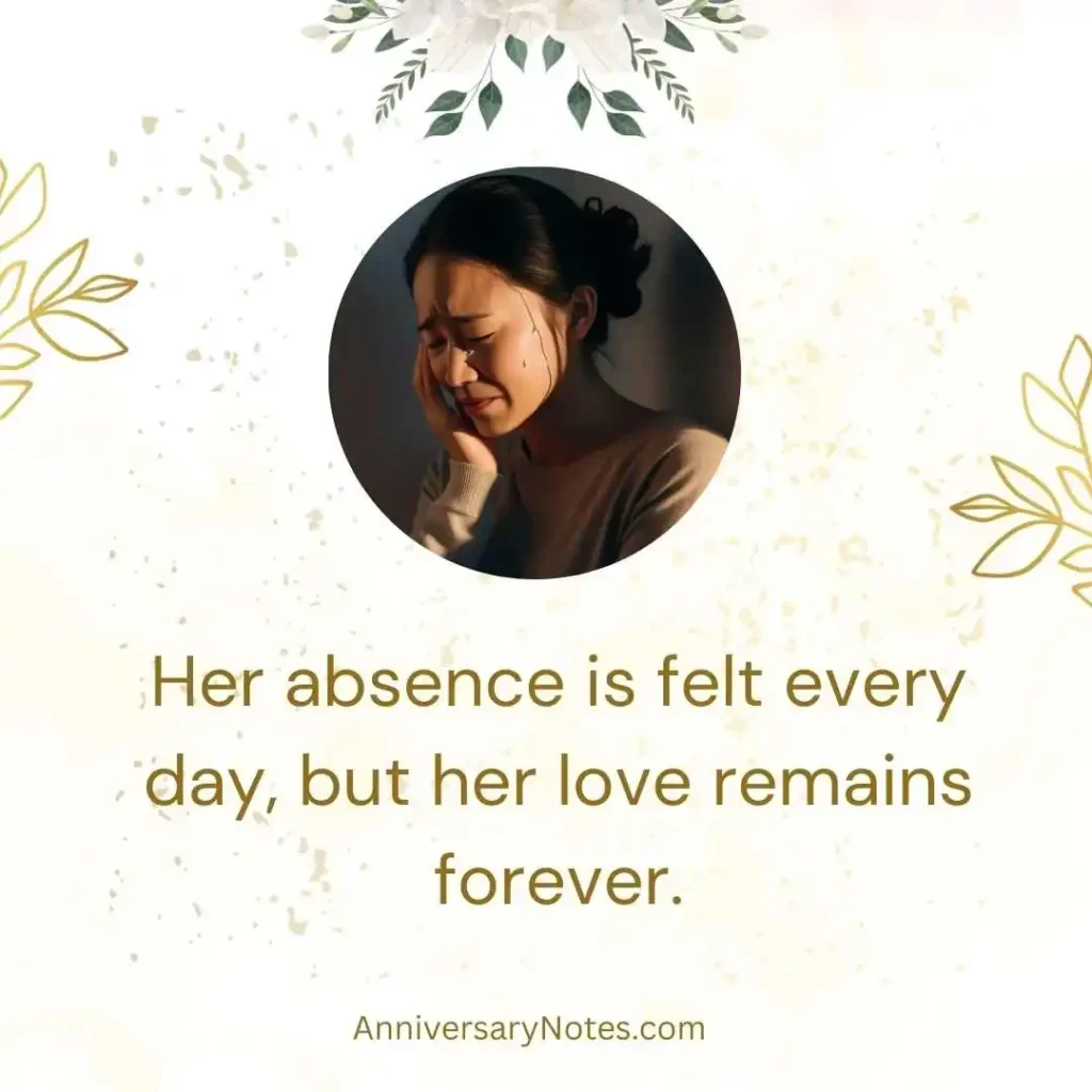 Death Anniversary Quotes for Mother