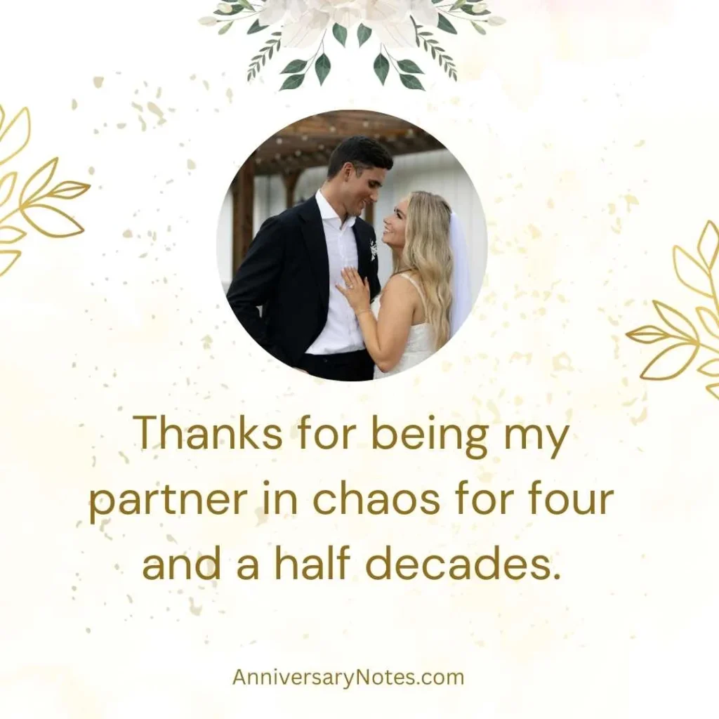 Funny 45th Wedding Anniversary Quotes