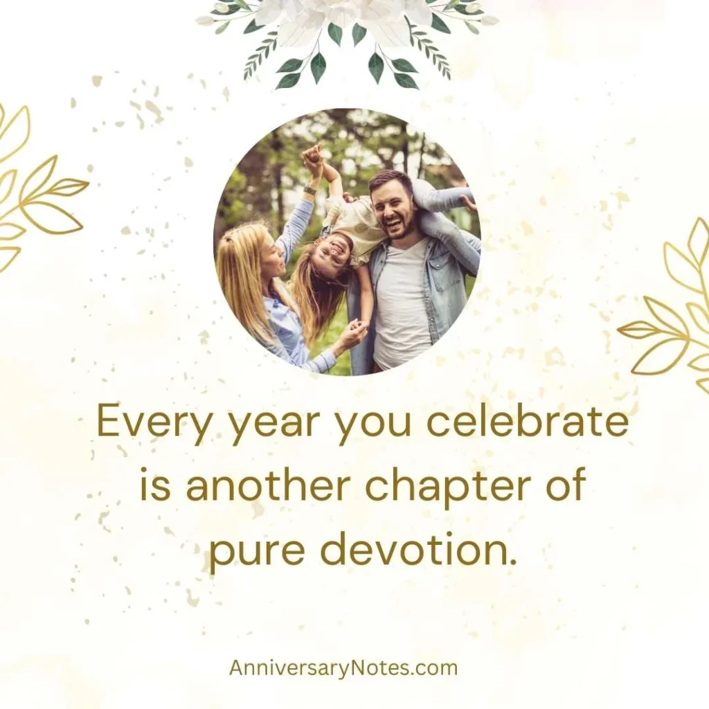 Heart Touching Anniversary Quotes for Parents