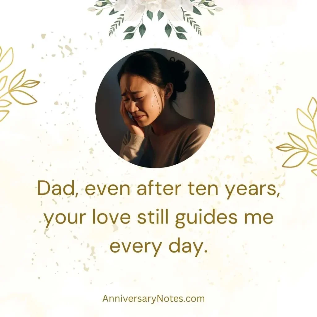 Heartfelt 10 Year Death Anniversary Quotes 