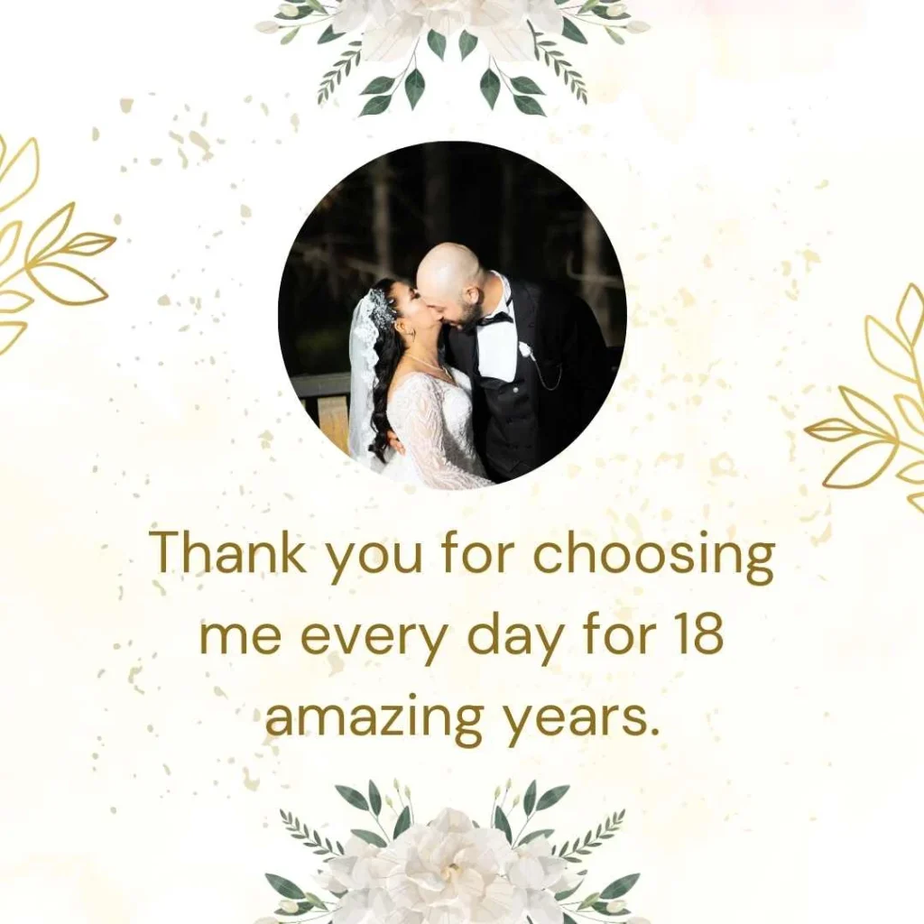 Heartfelt 18th Anniversary Quotes