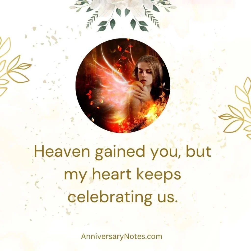 Heavenly anniversary quotes