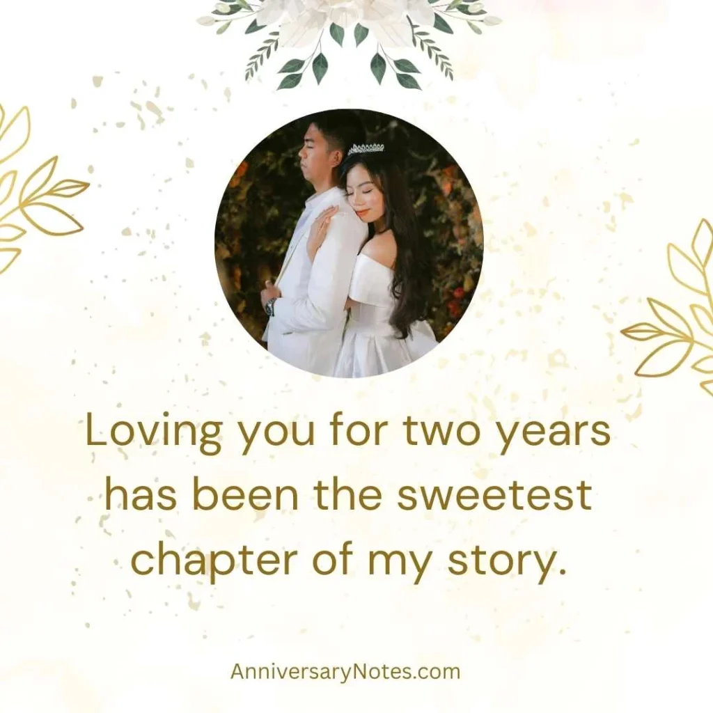 Romantic 2 Years Anniversary Quotes