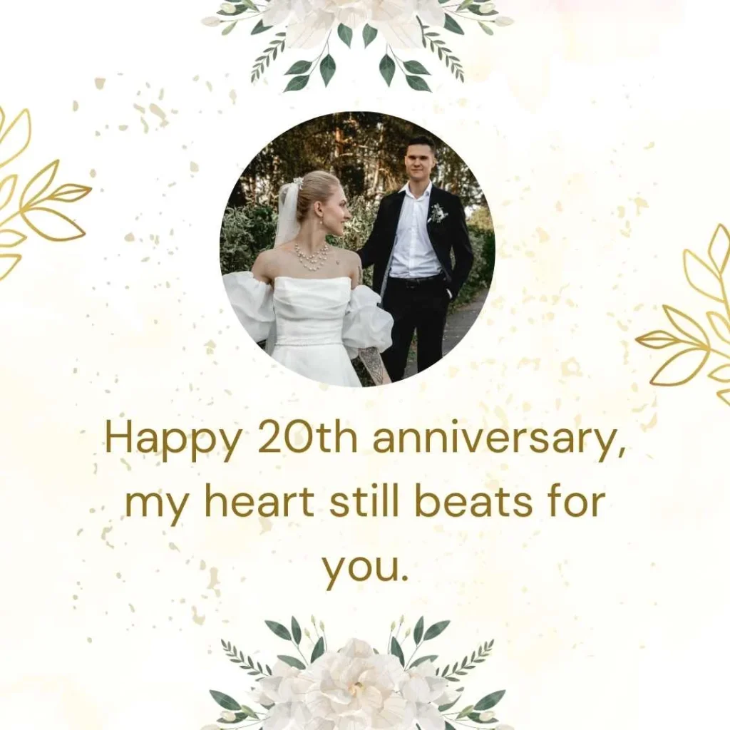 Romantic 20th Anniversary Quotes