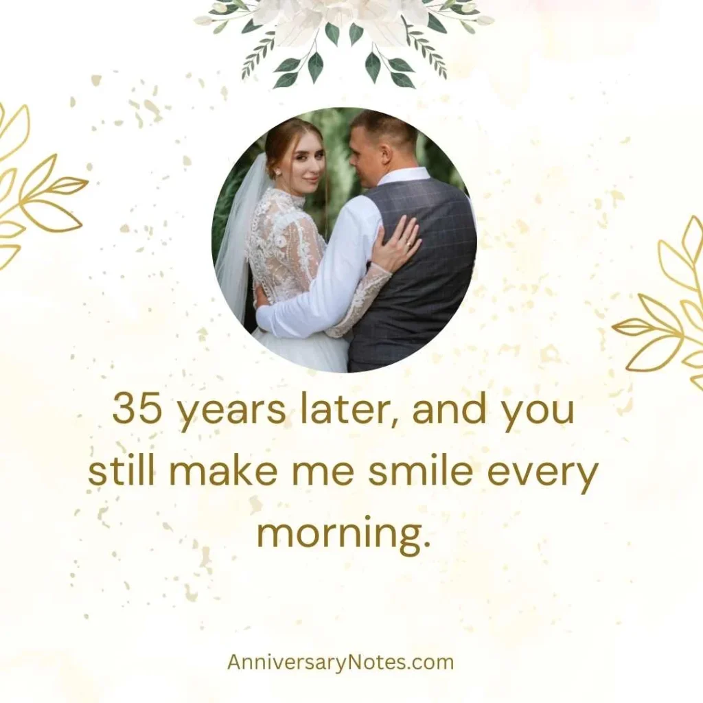 Cute 35 Year Anniversary Quotes