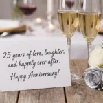 25th Anniversary Quotes