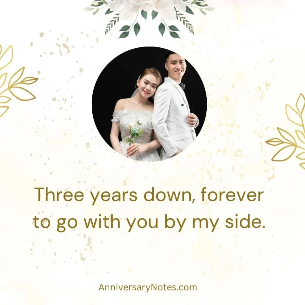3 Years Anniversary