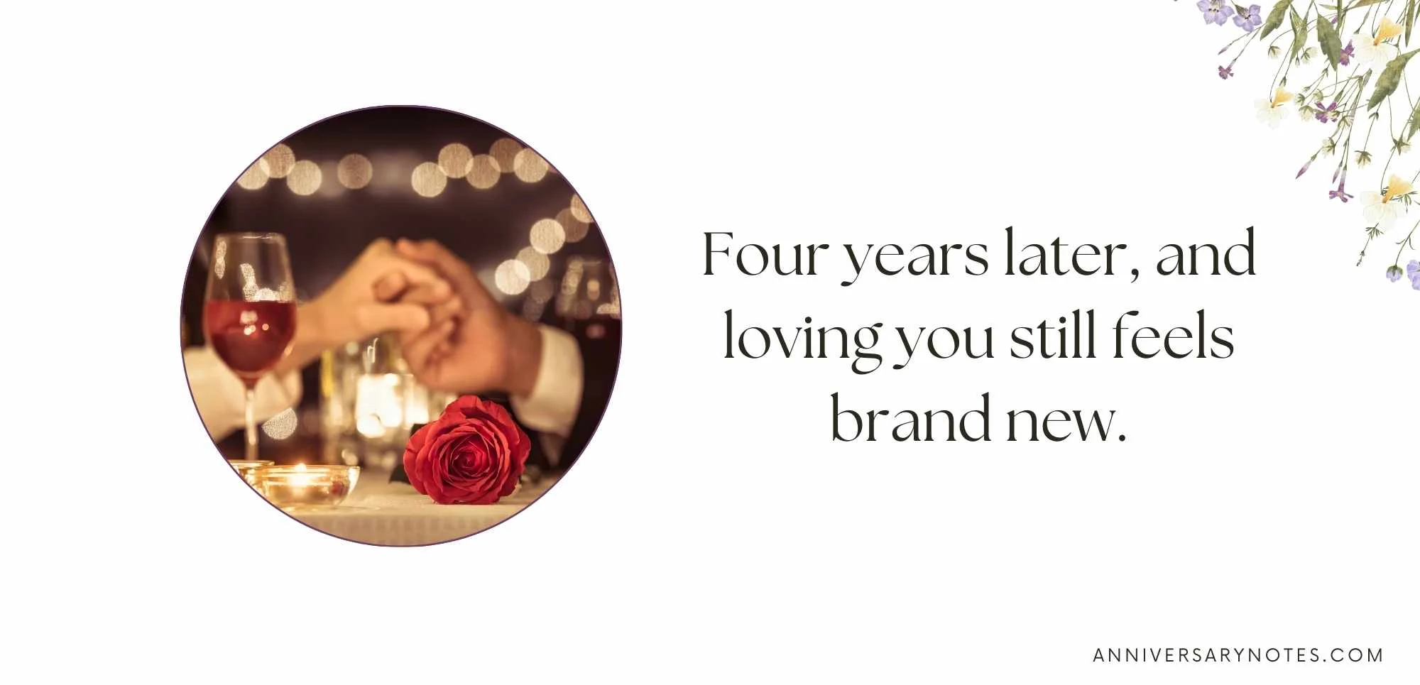 4 Year Anniversary Quotes