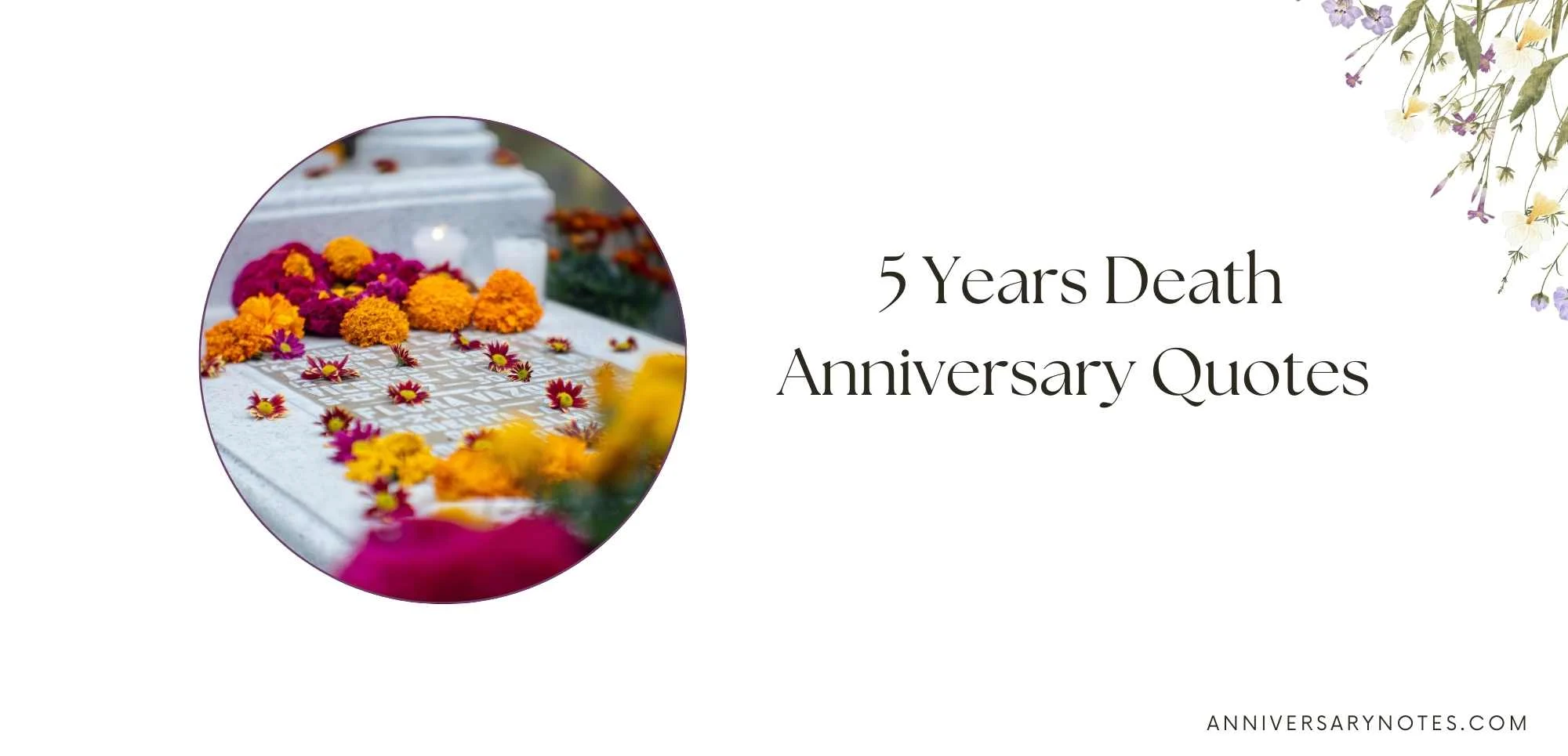 5 Years Death Anniversary Quotes 