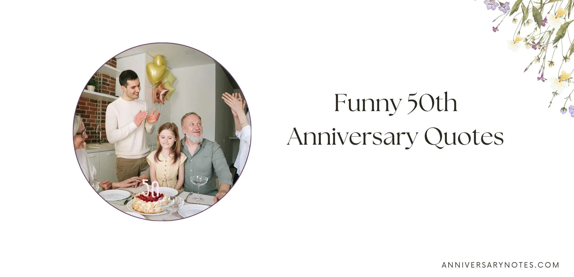 Funny 50th Anniversary Quotes