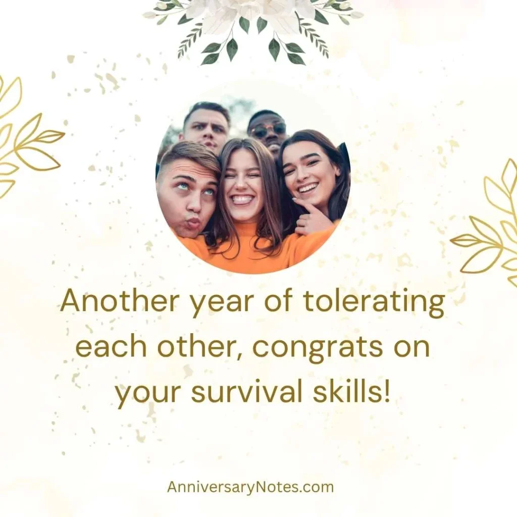 Funny Anniversary Messages 2026