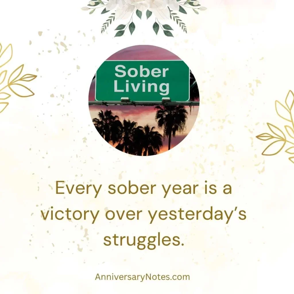 Sober Anniversary Quotes