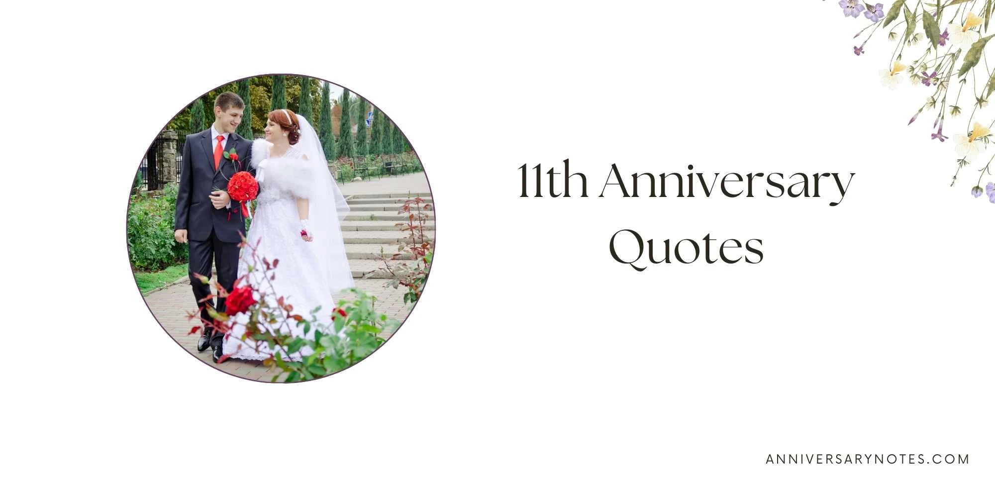 11th Anniversary Quotes