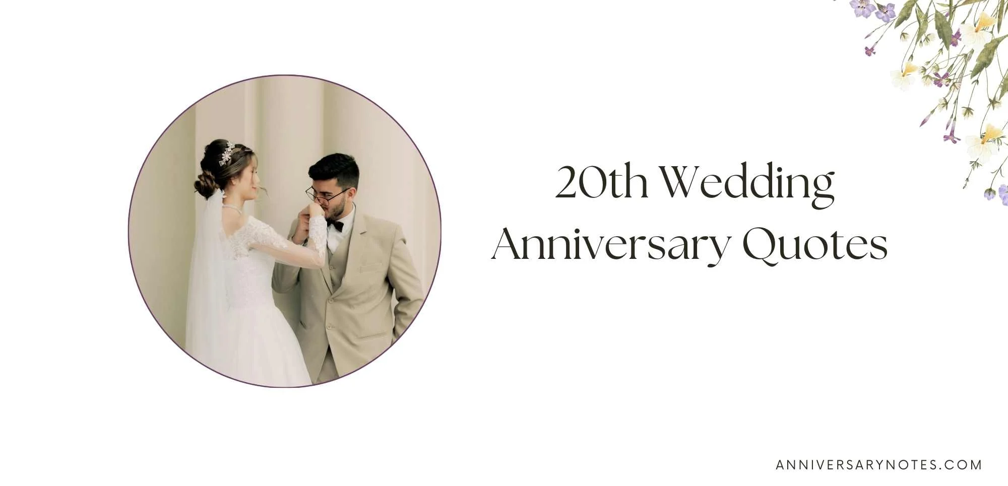20th Wedding Anniversary Quotes 