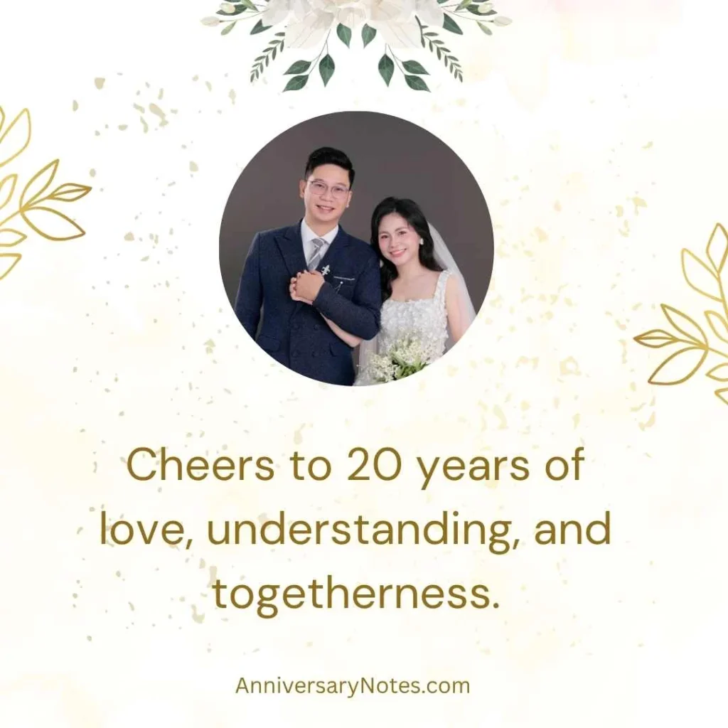 20th Wedding Anniversary Wishes