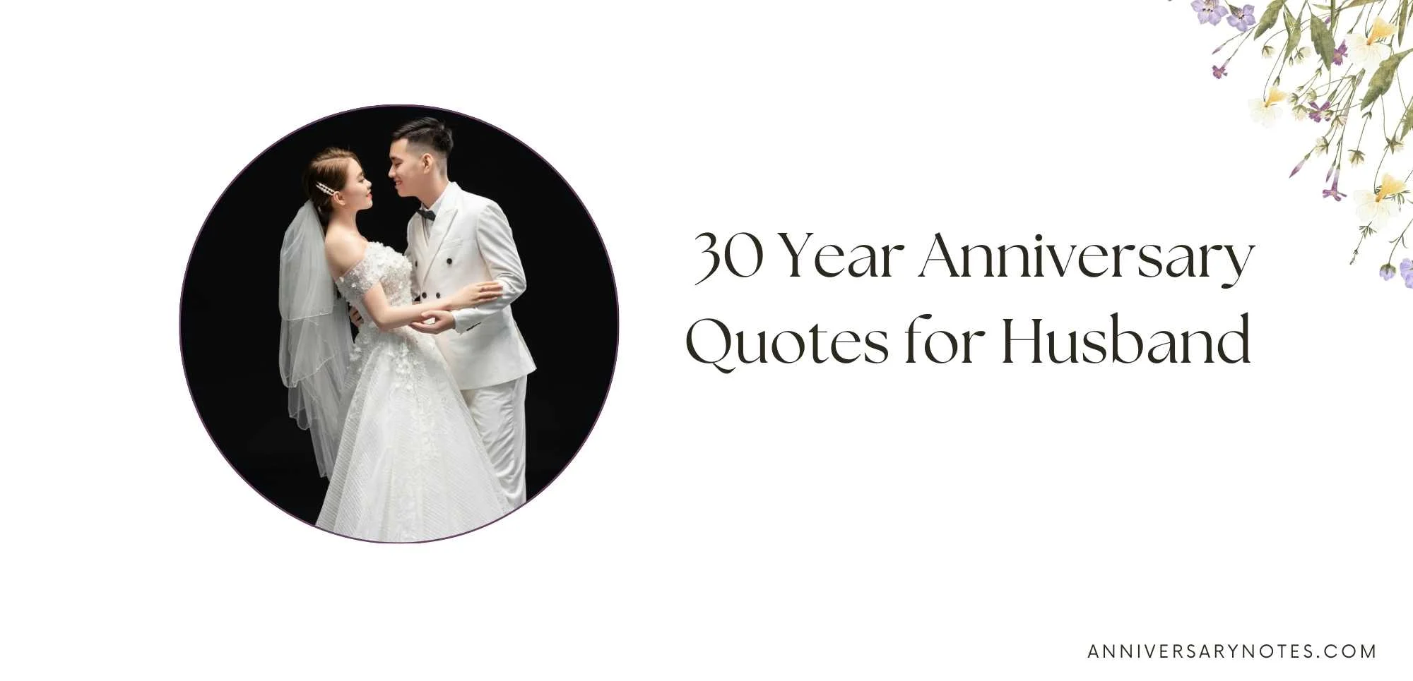 30 Year Anniversary Quotes for Husband 