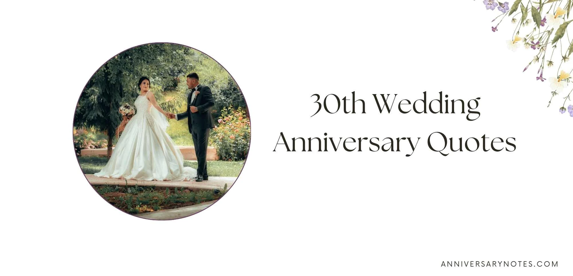 30th Wedding Anniversary Quotes