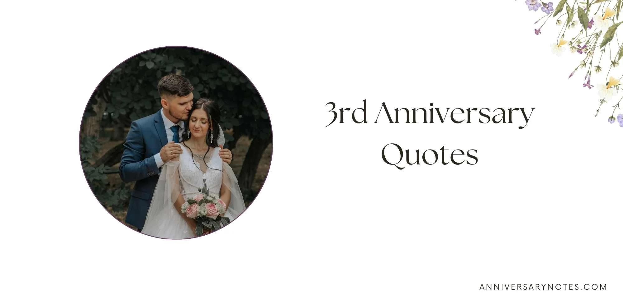 3rd Anniversary Quotes
