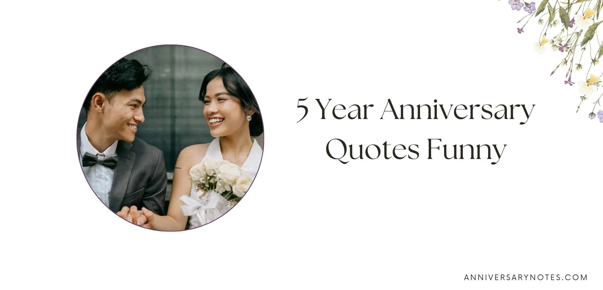 5 Year Anniversary Quotes Funny