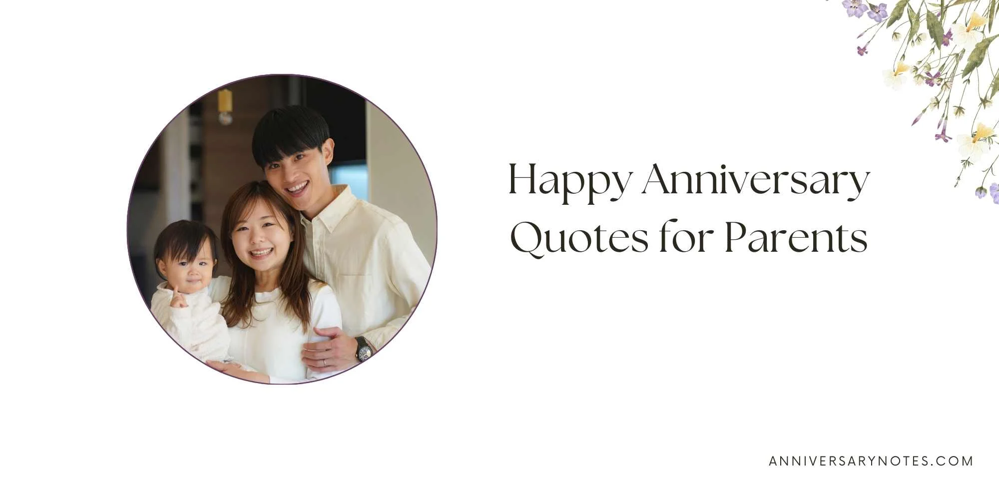 Happy Anniversary Quotes for Parents