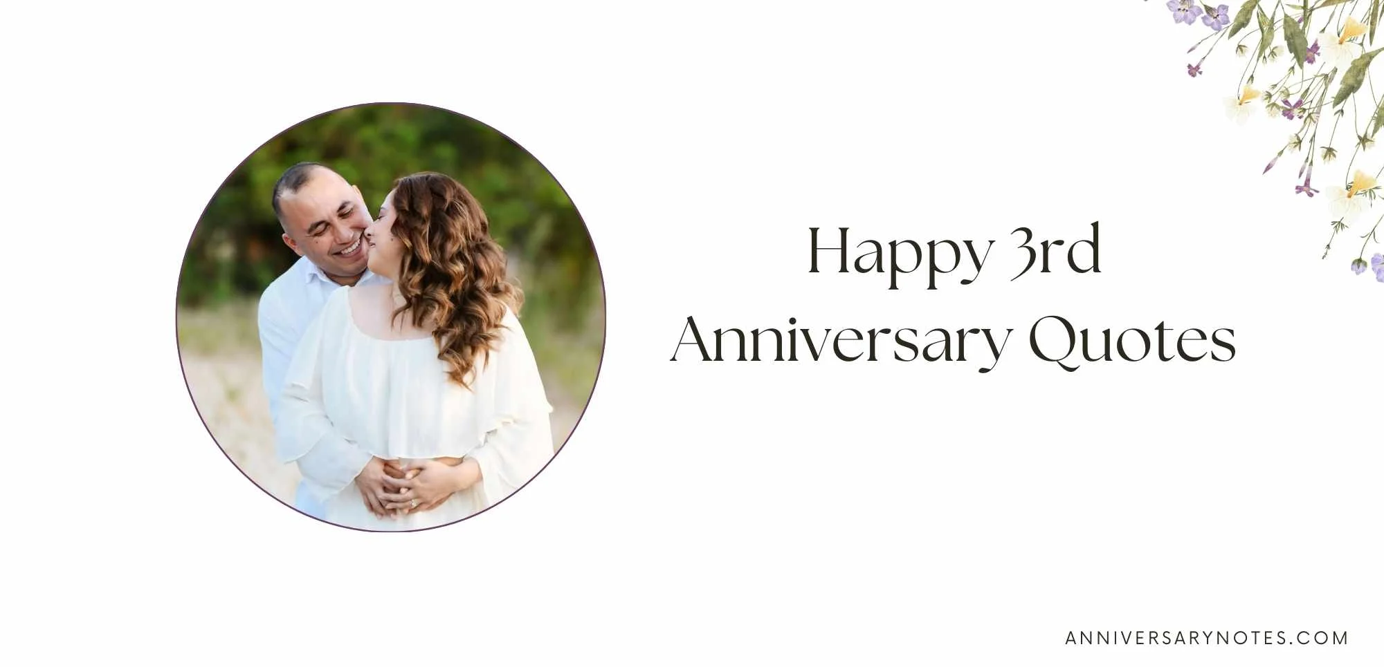 Happy 3rd Anniversary Quotes