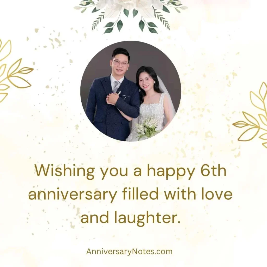  Happy 6th Anniversary