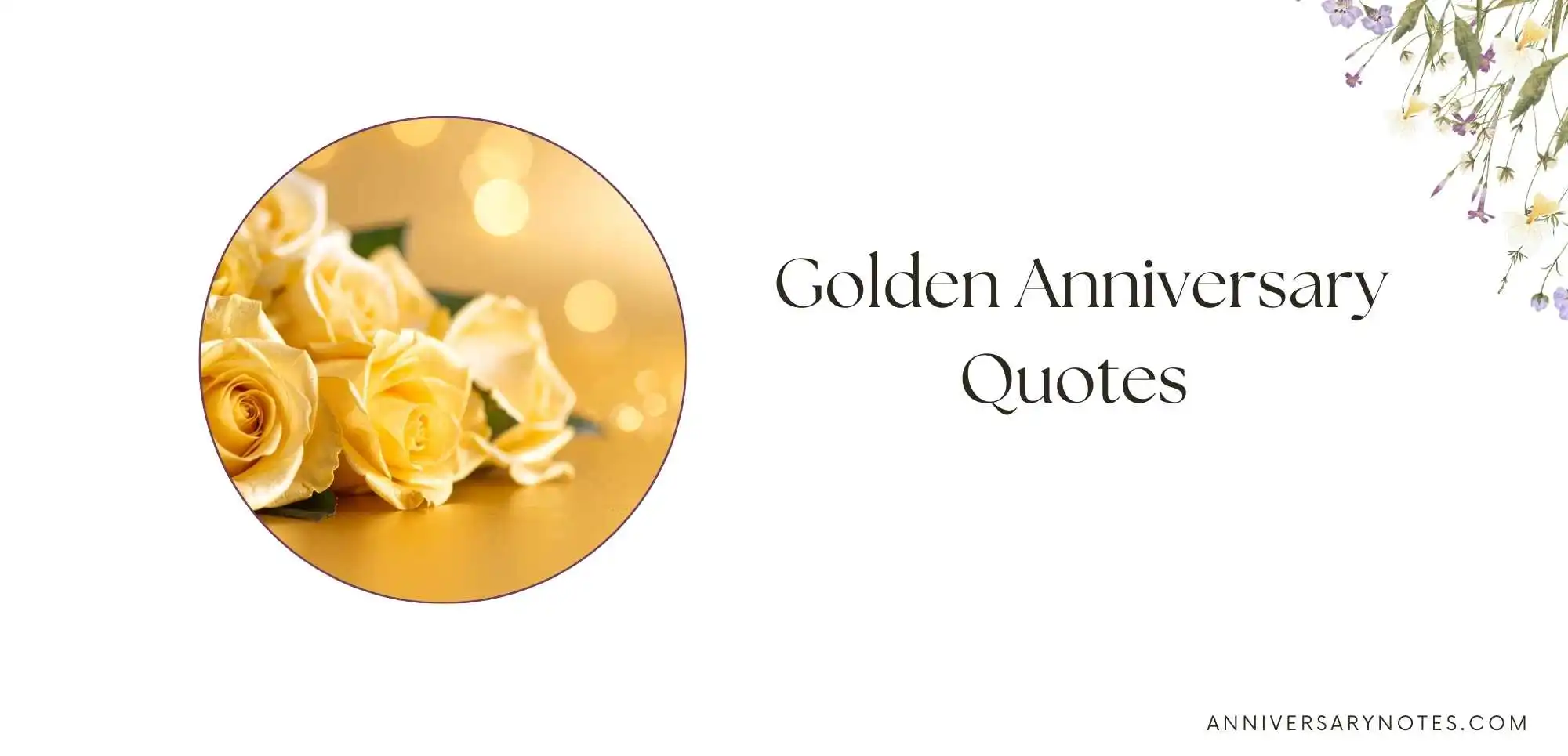 Golden Anniversary Quotes 