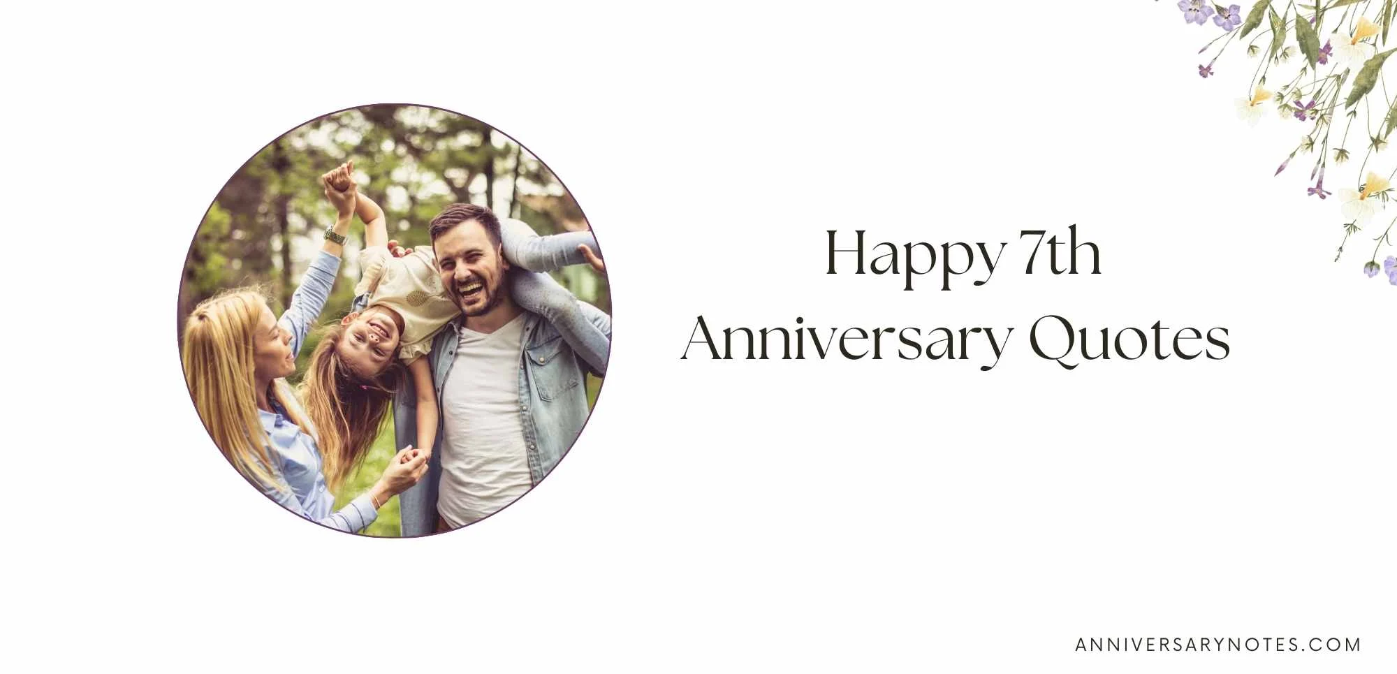 Happy 7th Anniversary Quotes